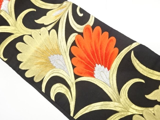Japanese Kimono / Antique / Nagoya Obi Silk